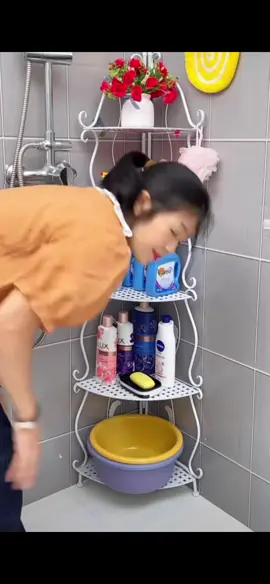 Kệ đựng đồ nhà tắm#xuhuong #viral #tapxaykenh #dogiadung #nhatam 