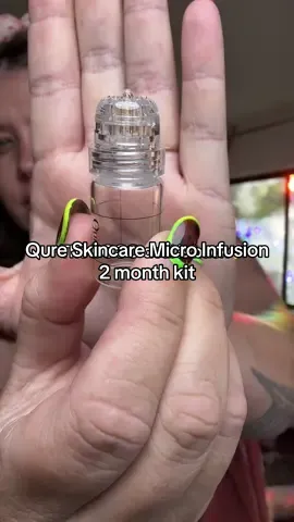 I wish I could convey to you how good micro infusion is for your skin when you include it in your skincare routine at home @Qure Skincare #qureskincare #microinfusion #tiktokshopblackfriday #tiktokshopcreatorpicks #skincareover40 