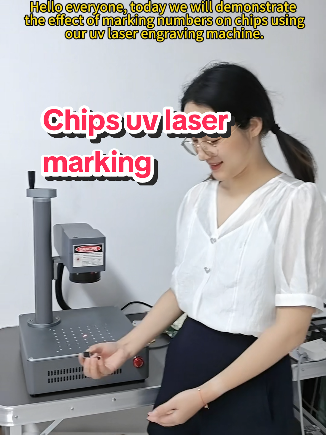 💡 Precision You Can See! Watch how our HeatSign UV Laser Engraving Machine marks numbers on micro chips with extreme accuracy and clarity. ⚙️ Perfect for electronics manufacturers who need high-contrast, non-damaging, and permanent markings on delicate components. 🔬 Small marks. Big precision. Industrial reliability.   #UVLaserEngraving #MicroMarking #HeatSign #LaserTechnology #IndustrialMarking 