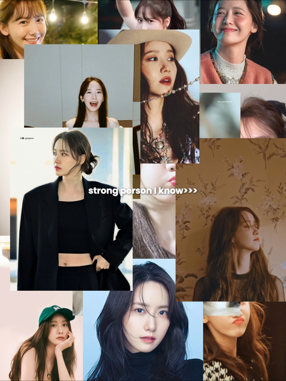 Strong people rarely have an easy past.  #yoona 