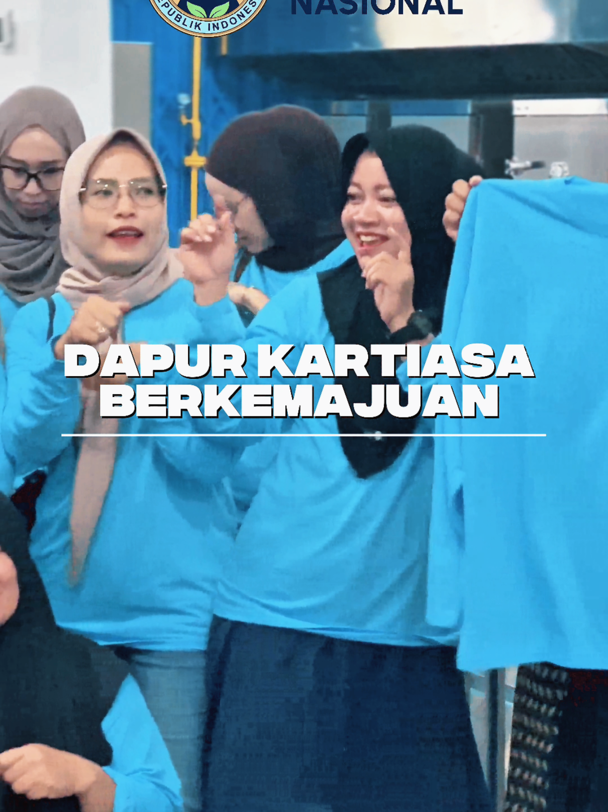 Jogetin Dulu 💃🏻  #DapurKartiasaBerkemajuan  #fyppppppppppppppppppppppp #sambaspride⚡ #badangizinasional #sppg 