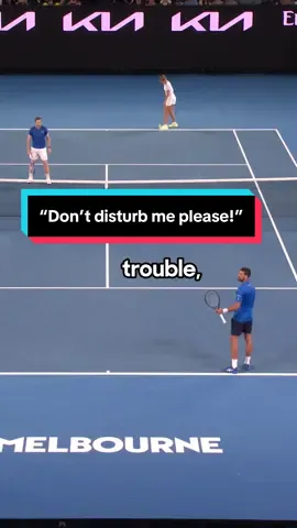 When your doubles partner tries to give you advice 😂