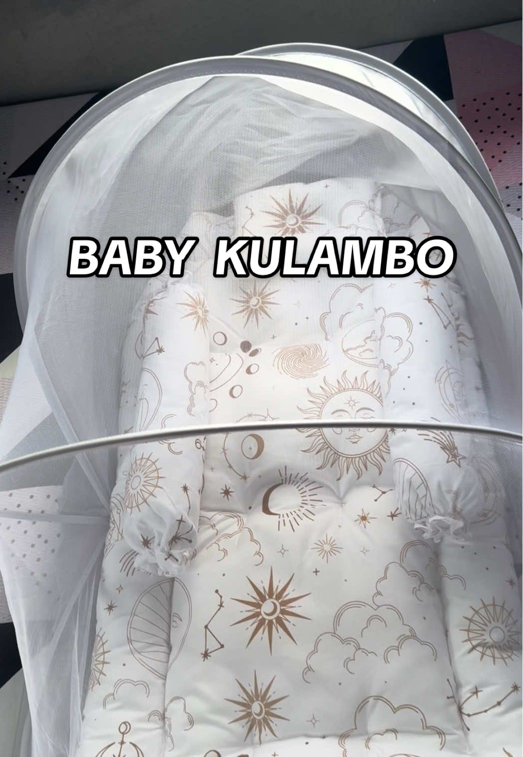 Hindi lang cute, super galing pa protektahan si baby nitong baby kulambo.  #babyessentials #kulambo #babykulambo #babymosquitonet 