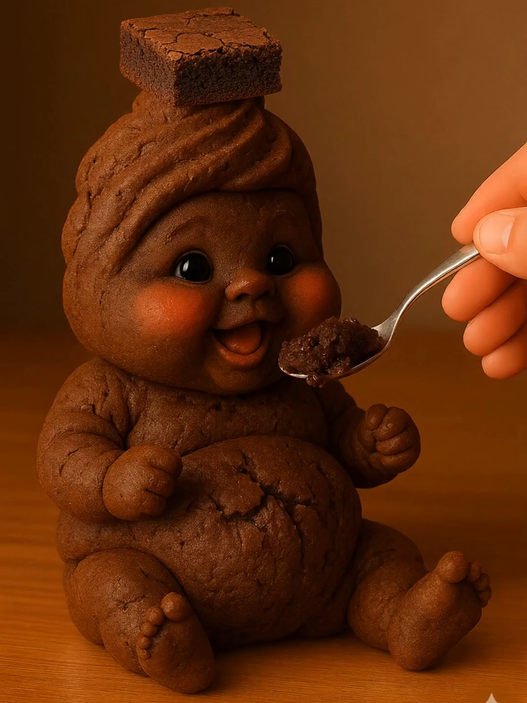 Brownie 🍫✨ #asmr #satisfyingvideos #aiasmr #videossatisfatorios