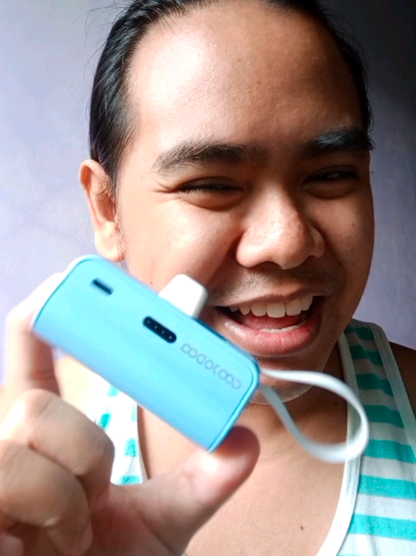 Got my new cutesy powerbank ⚡ from @GOOJODOQ.STORE.PH Para sa quick charging on the go get yours now 
