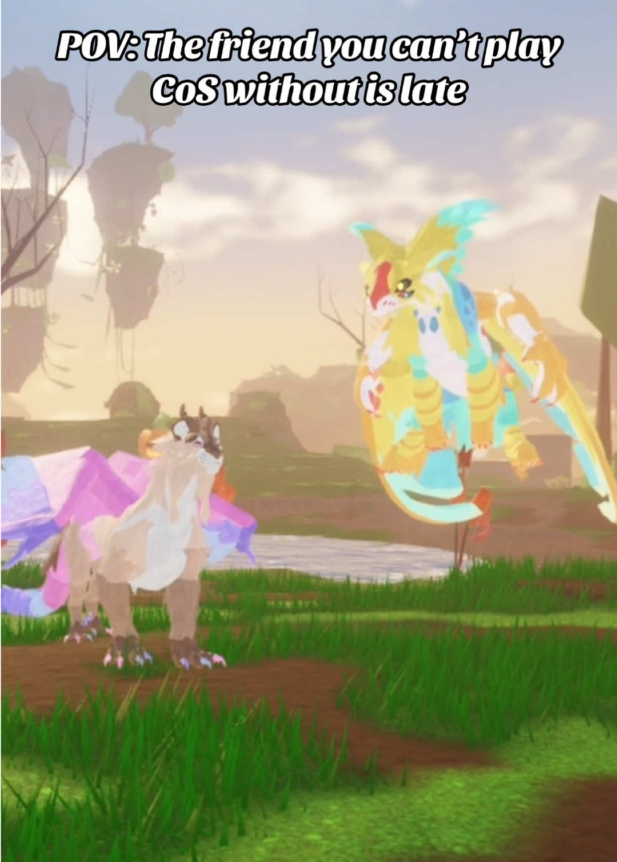 MY FAVORITE @SodaPOP😼 !!!CREDS FOR INSPO TO: @An actual yutyrannus‼️ !!! #fyp #viral #roblox #sonarstudios #creaturesofsonaria 