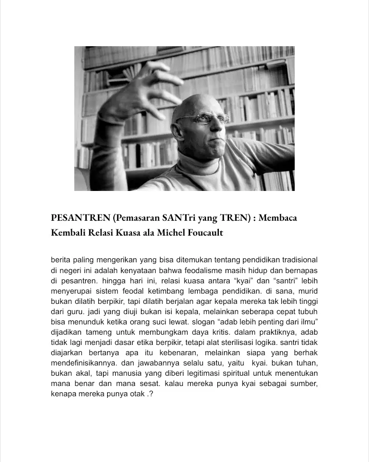 #feodalisme #pesantren #santri #filsafat #fy 