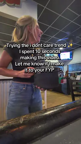 I don't care trend 