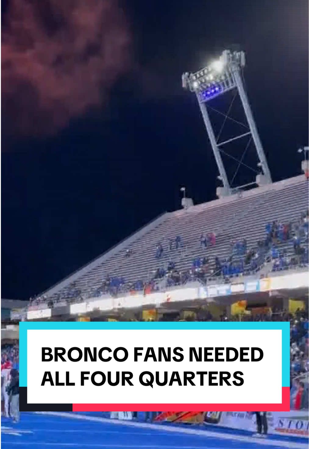 #BoiseState head coach Spencer Danielson addressed the media ahead of the Broncos’ home game with UNLV. Danielson says they need Bronco Nation for all four quarters on Saturday, after the stands cleared out early against New Mexico.