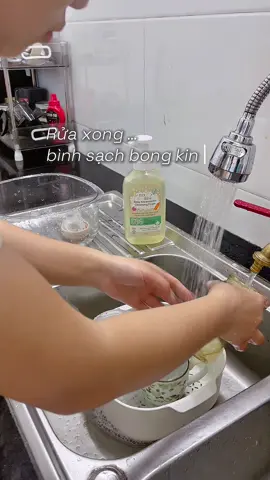 Cọ rửa bình chân ái #phuonglamme #wesser 