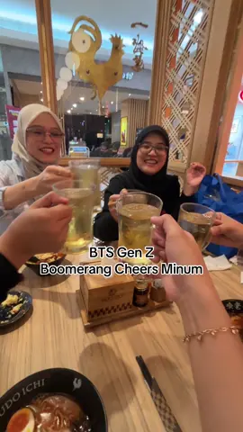 Cuma bisa cheers Ocha😂 #fyp #genzlife #corporatelife #cheers #girlstime 