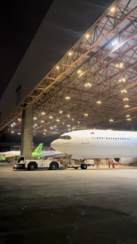 Semoga dilancarkan PK-GHE, Safe Flight!💪💪 #A330neo 