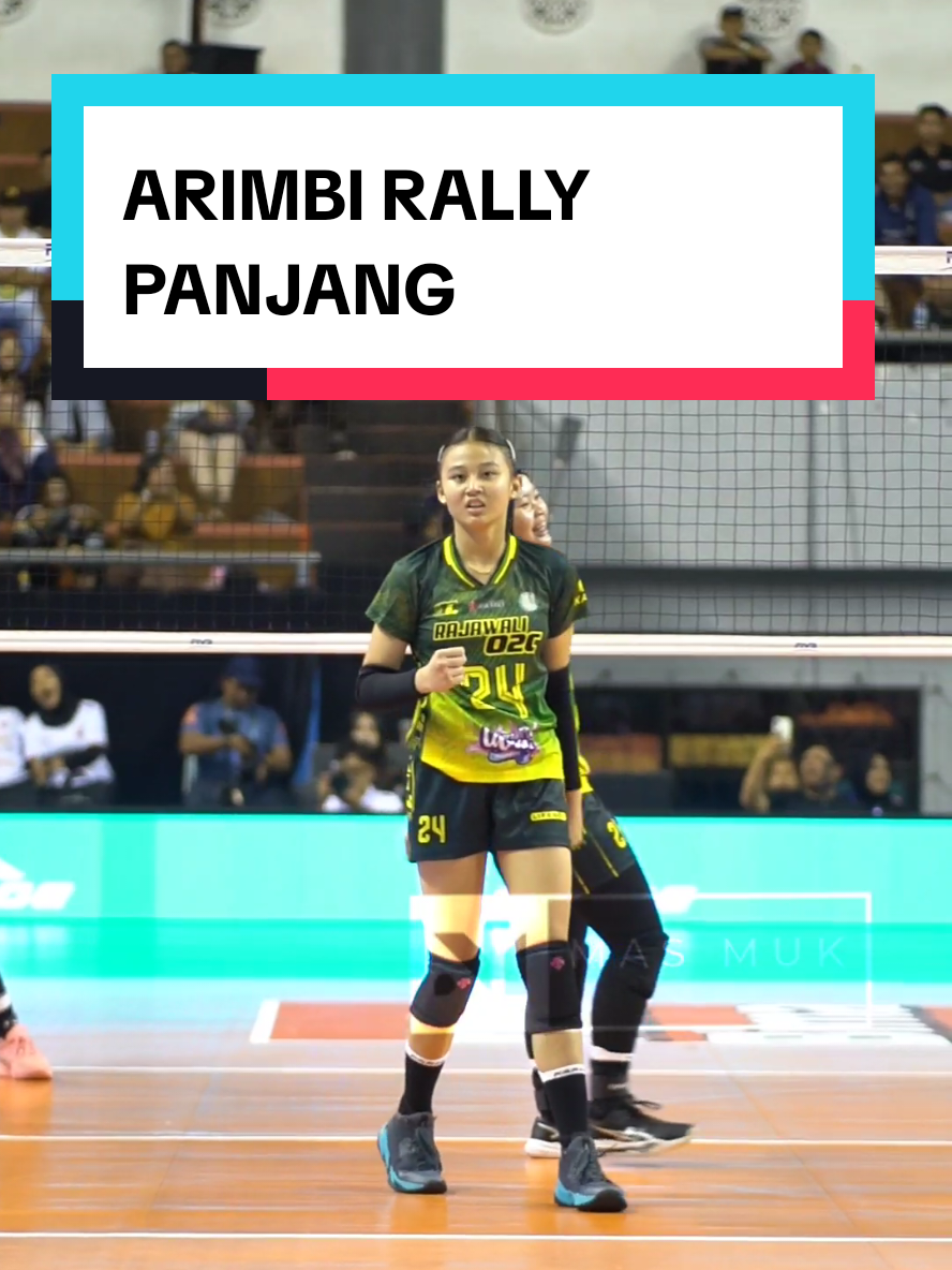 Rally Panjang Arimbi Rajawali O2C 🔥 #masmuk #masmukrie #bolavoliindonesia #volleyball 