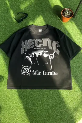 T-shirt Boxy - Fakefriend - Kaos Hitam - Hectic.  #kaosboxy #tshirtboxy #kaoshitam #hectic 