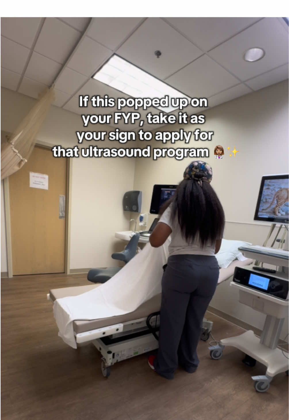 Manifestation won’t work unless you APPLY  #ultrasound #ultrasoundstudent #sonographer #fyp #sonographystudent 