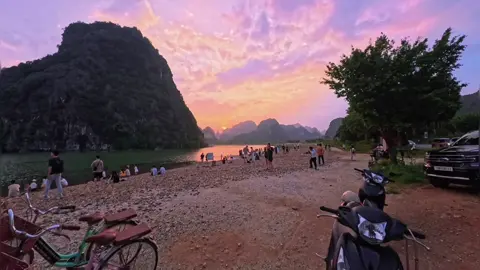 Nơi hoàng hôn dẫn lỗi #ninhbinh #ninhbinh35 #trangan 