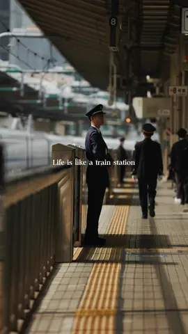 People come and go. Some stay, while others get off at the next station, and that’s just part of life.  Narration/audio by @Tears Of The Soul  Get Busy Living 🔆