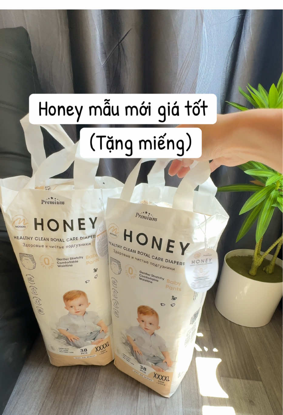 Honey giá tốt tặng miếng dùng thử#honeypremium #bimhoney #bimchobe #mevabe#megaushop22  