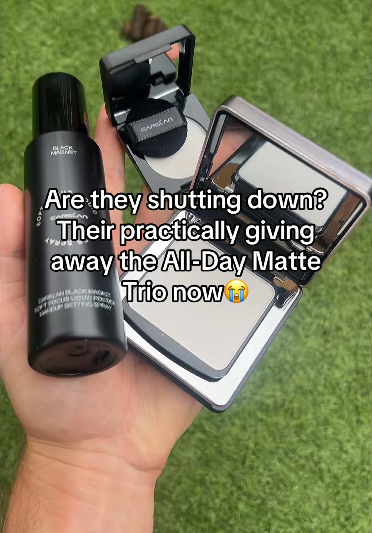 SALE ENDING IN 6 HOURS🚨 #carslan #carslanpowder #makeup #makeuphacks #powder 