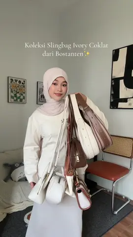bostanten collection ✨🤎 #slingbag #bostanten #taswanita 