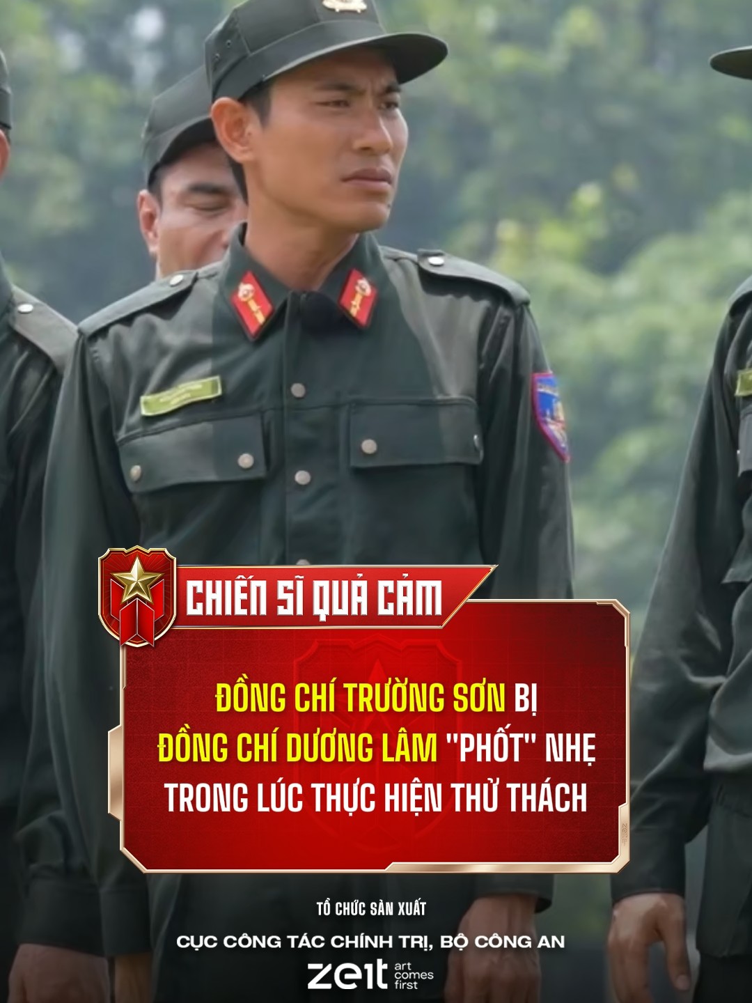 Thương đồng chí Trường Sơn #ChienSiQuaCam #BoCongan #Zeit #TikTokGiaiTri #leduongbaolam #nekole