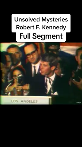 Unsolved Mysteries Robert F. Kennedy Full Segment #unsolvedmysteries #robertstack #washington #1968 #washingtondc