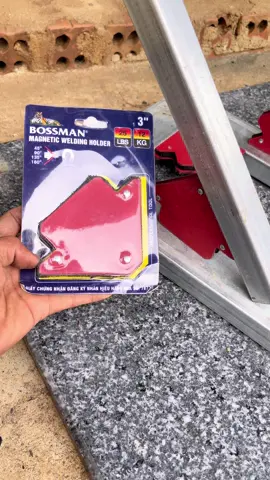 Bộ 4 cái ke góc nam châm cho anh em thợ nhà mình đây! #kegocnamcham #cokhi #cokhithongminh 