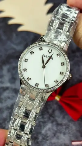 20-10 các anh chưa biết mua quà gì tặng các chị em thù tham khảo mẫu BULOVA NỮ ĐÍNH ĐÁ cực sịn này nhé #bulova #donghonhat #myduyendongho #fyp #donghonu 