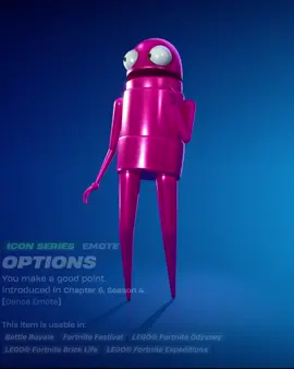 REPO skin with Options dance in Fortnite is so adorable 😍 that wink!