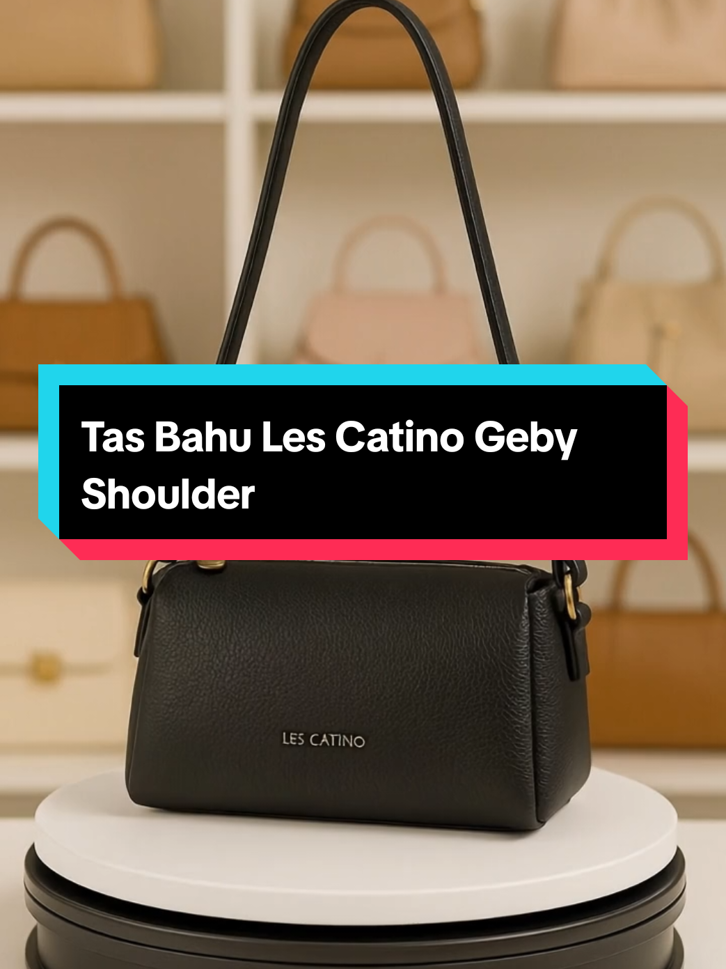 Tas Bahu Les Catino Geby Shoulder #tasselempangwanita #taswanita #belilokal #tasmurah #taskekinian 