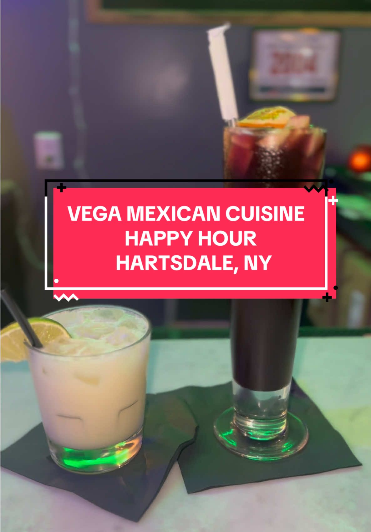 Another Westchester County Happy Hour 🥳 Vega, Mexican Cusine. Hartsdale, New York #placestoeat #happyhour #westchestercounty #hartsdale #mexicanfood 