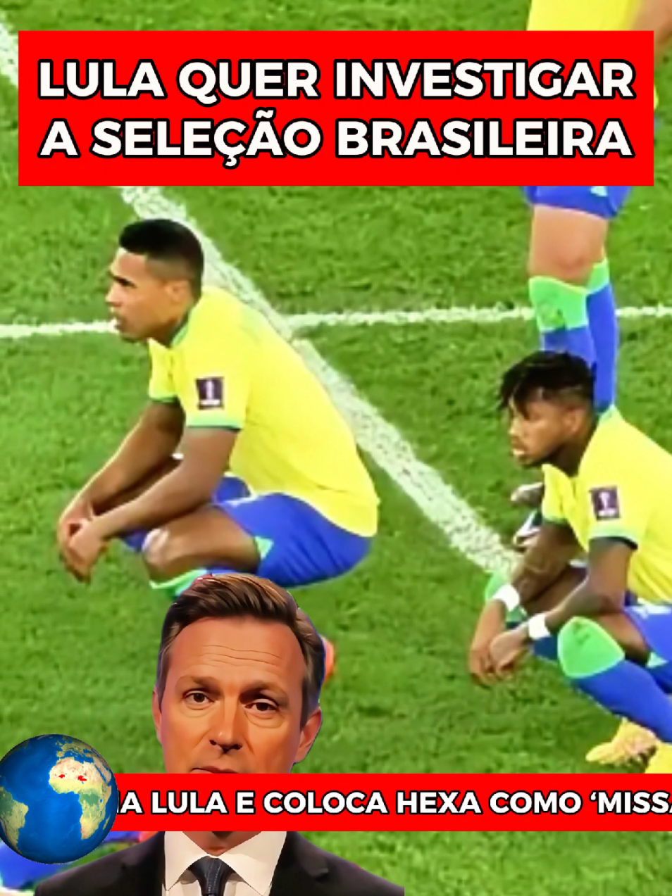 Após seleção passar mais un vexame, president quer abrir uma investigação sob os jogadores de direita! #lula #selecaobrasileira #brasil #ultimasnoticias #noticias 