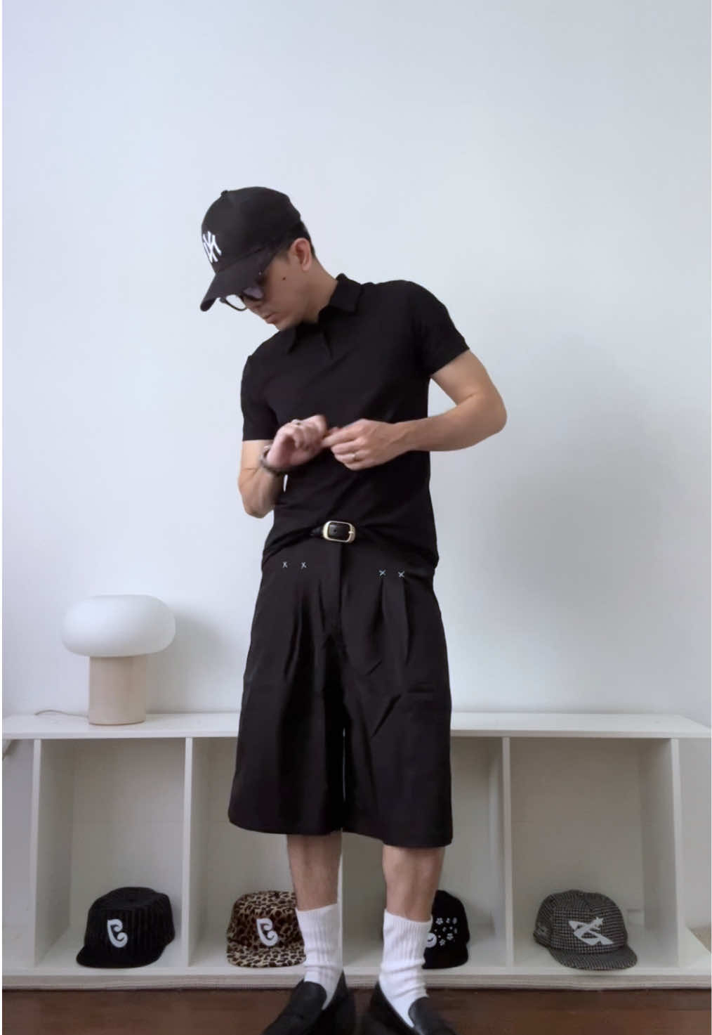 styling pleated shorts #outfit #fashion #shorts #outfits #fashiontiktok 