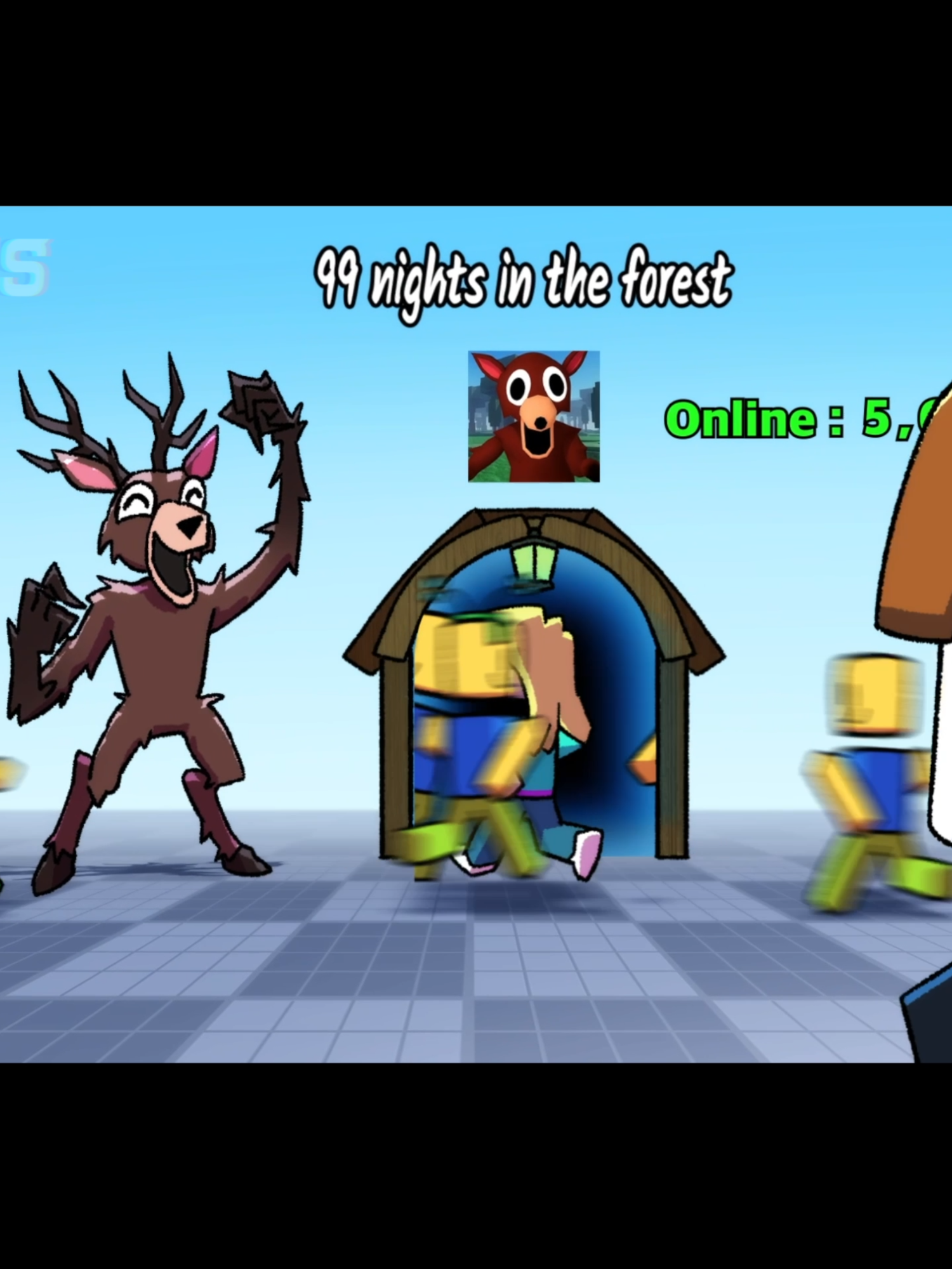 My Best Games Ever - 99 NIGHT IN THE FOREST | ROBLOX ANIMATION #roblox #nightintheforest #99nightintherforest #shorts #robloxanimation #memeanimation