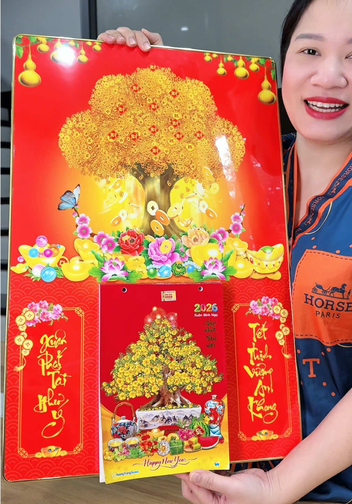 Lịch treo tường 2026, lịch treo tường tráng gương 2026, lịch tết 2026 #hanghoanhi #lichtet #lichtet2026 #lichvannien #lich2026 