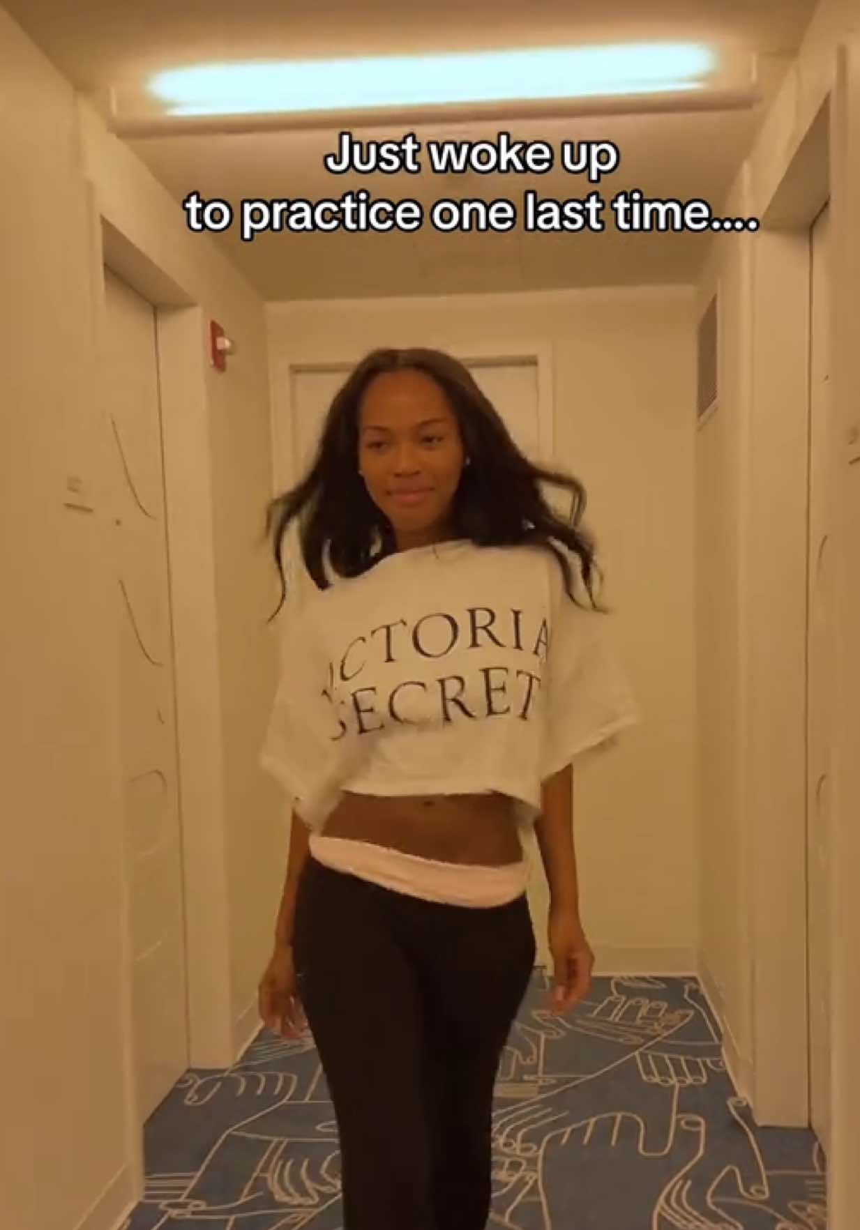 TUNE IN TOMORROW TO SEE THIS STRUT ON THE VS STAGE @VSPINK @Victoria’s Secret #VSfashionshow
