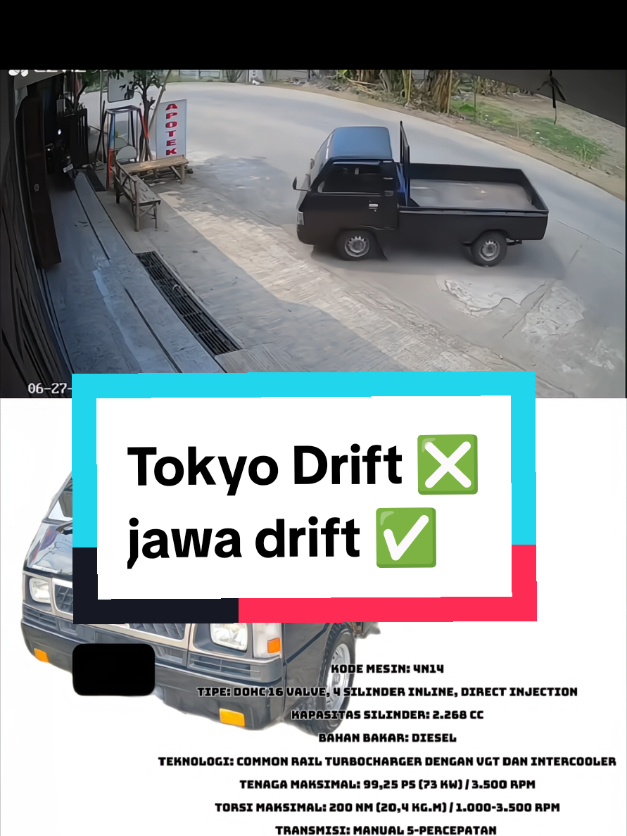 Tokyo drift❎ jawa drift ✅ #L300 #l300_pickup  #lewatberanda 