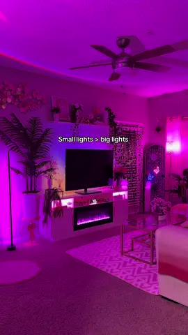 Small lights > big lights  #ambientlight #ApartmentAesthetic #homedecor #ledlights #amazonfinds 