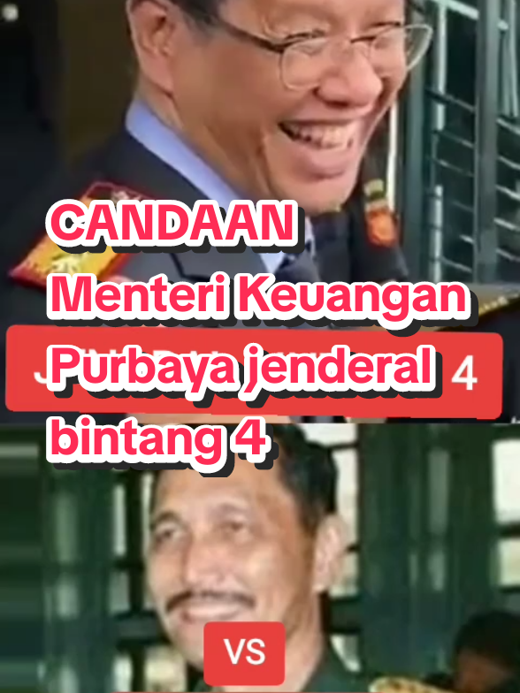 Menteri Keuangan Purbaya candaan jenderal bintang 4 #purbaya #sorotan #viral 