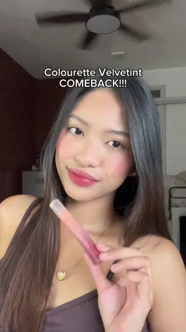 The only COMEBACK I’ve been waiting for!😩❤️ @Colourette Cosmetics velvetint is back! Staytuned on October 16 at 6 pm! Register na sa live ni Ms. Nina!❤️ #recosbyrixha #colourettecosmetics #velvetint #colourettevelvetint #birthdaycake 