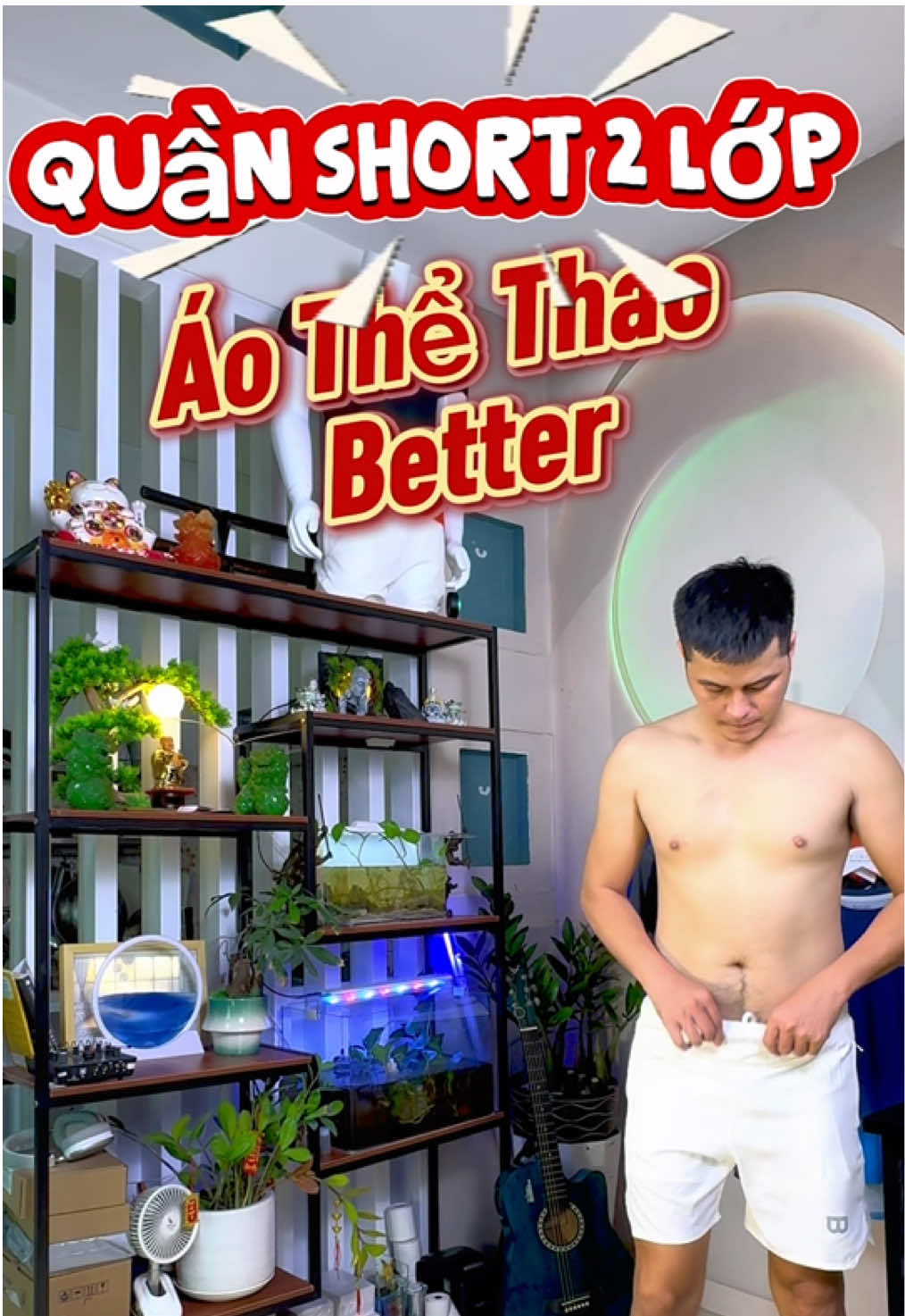 Quần Thể Thao 2 Lớp + Áo. Cách Phối Quần Và Áo Của Better. #bettershop  #aothethao #quanthethao #setthethao 
