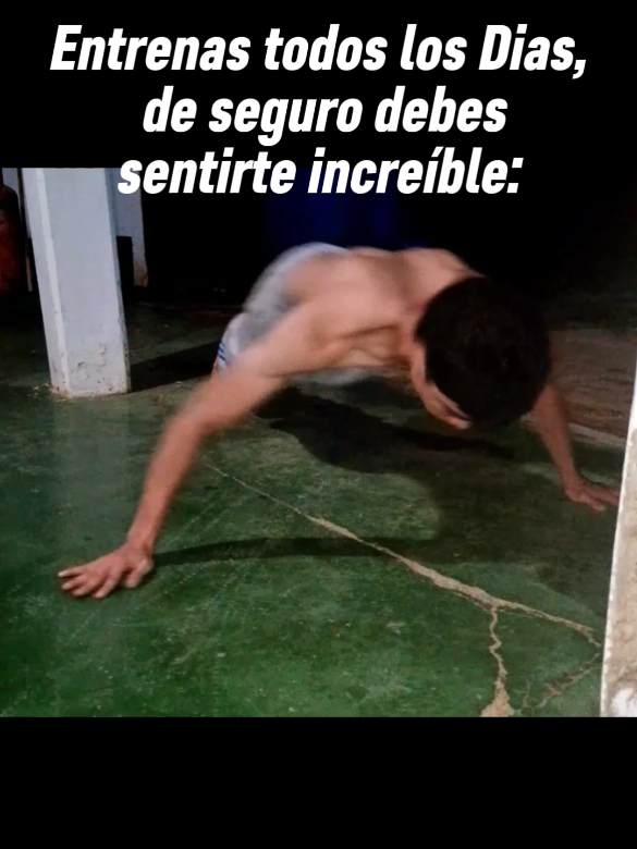 Entrenas todos los días 💀 #gymmotivation #comedia #dicipline #ejercicio 
