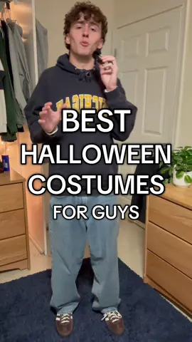 Best Halloween costumes for guys (somewhat fashion related) #halloweencostume #streetwear #fashioninspo #costumeideas #TikTokFashion 