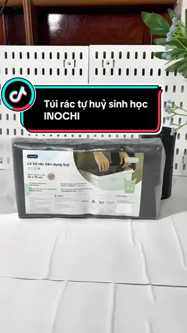 Túi đựng rác tự huỷ sinh học INOCHI  #tuirac #tuiracphanhuy #inochi #giadungtienich #viral 