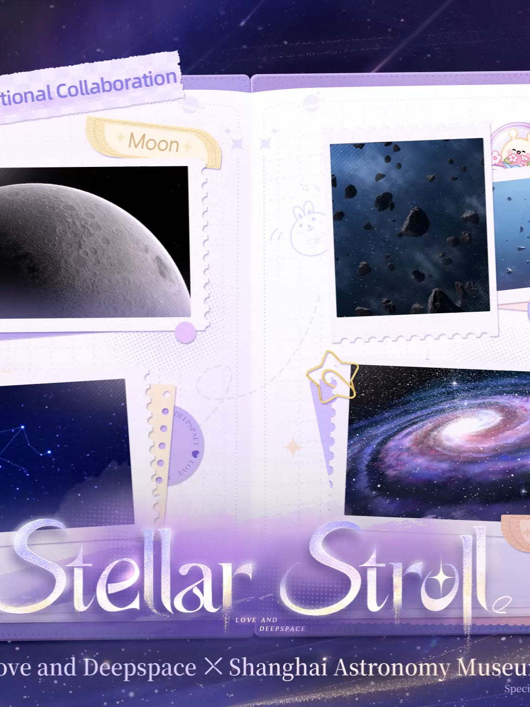 Xavier × Shanghai Astronomy Museum Birthday Educational Collaboration [Stellar Stroll] Listening to the whispers of light-years, the romance of the universe flows from your fingertips into your heart— Walk the Milky Way by his side, and within the sea of stars, hold fast to where you both belong. The universe is boundless, and with unending devotion, humanity strives to read the secrets of the stars of the deep cosmos. 💫Join Xavier on this cosmic journey and explore the wonders of the universe together. Special thanks to the Shanghai Astronomy Museum for their technical support! ——— 🪐Official Discord: https://discord.gg/loveanddeepspace #LoveandDeepspace #Xavier #HBDXavier