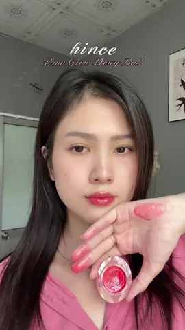 Son dưỡng môi có màu Hince đa công năng dùng làm màu má hồng & màu mắt đều xinh xắn##HINCE #rawglowdewyball#HINCEVN#review#sonxinh   