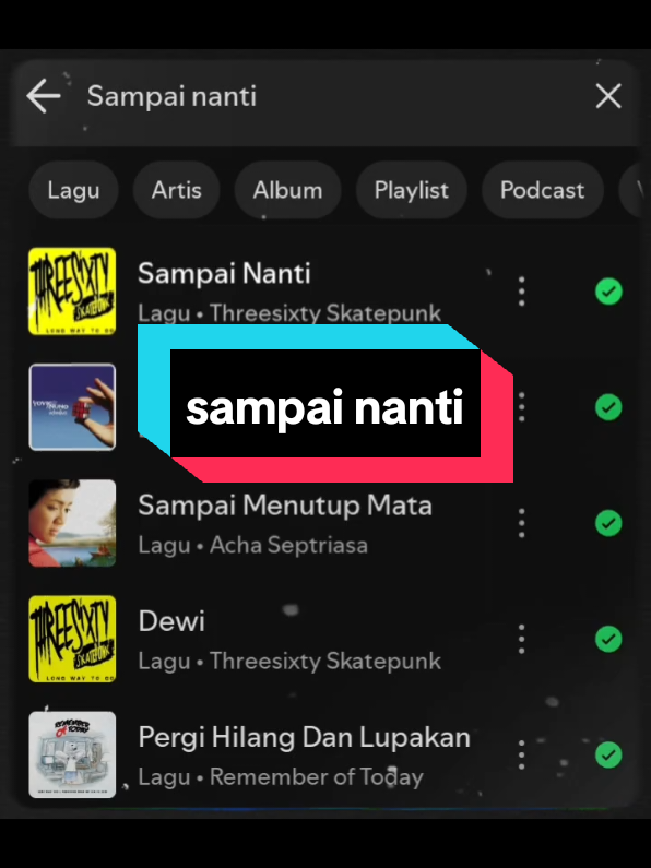 dan sadari kini nafasmu pun tak seirama denyut nadiku. #threesixty #skatepunk #sampainanti 