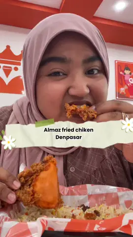Almaz fried chiken denpasar gas cobain ambil promo paket khas nyaaa #almazfriedchicken #kulinerdenpasar 