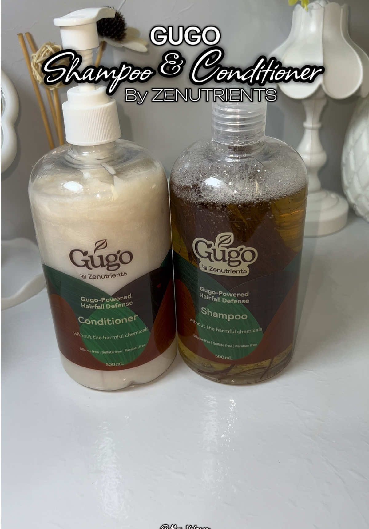 Stronger roots, less hair fall! ✨Try the natural power of Gugo by Zenutrients Shampoo & Conditioner 🤩 BUY YOURS NOW! 👌 Gugo shampoo and conditioner Gugo duo set 500ml  Gugo conditioner  Gugo shampoo  Gugo shampoo original  Gugo official store  Gugo anti hairfall  Gugo hair conditioner  #gugo #gugoshampooandconditioner #antihairfall #haircare #fyp    