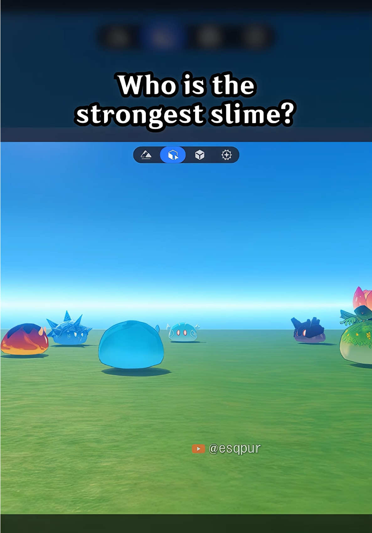 WHO IS THE STRONGEST SLIME? #GenshinImpact #hoyocreators 